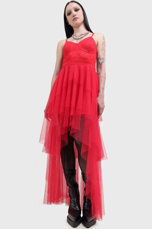 Killstar Lydia Deetz Maxi Dress Women Maxi