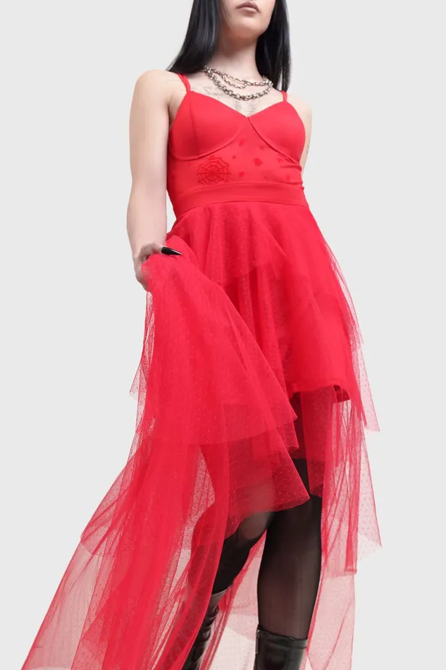 Killstar Lydia Deetz Maxi Dress Women Maxi