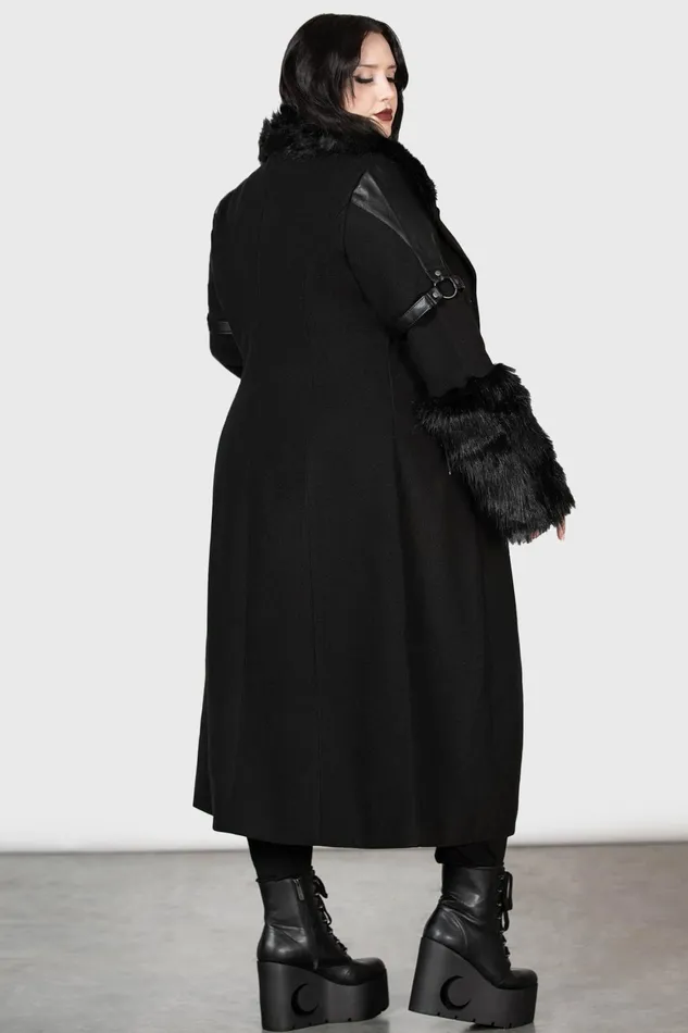 Killstar Madame Mayhem Coat Women Jackets and Coats