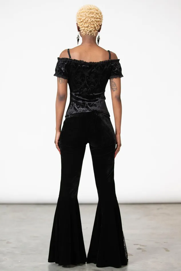 Killstar Mademoiselle Bardot Top Women TShirts and Vests