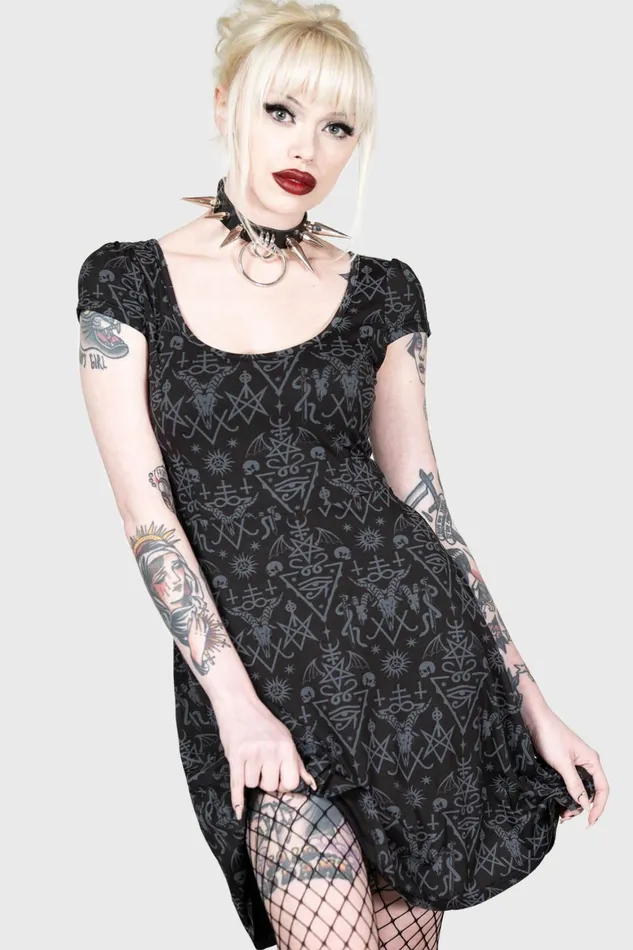 Killstar Maiden039s Spirit Skater Dress Women Mini