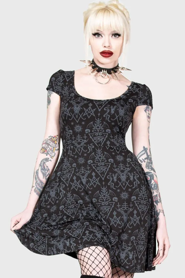 Killstar Maiden039s Spirit Skater Dress Women Mini