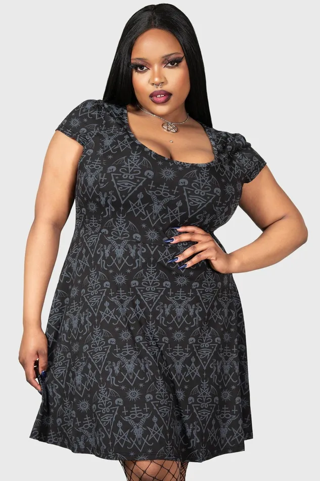 Killstar Maiden039s Spirit Skater Dress Women Mini