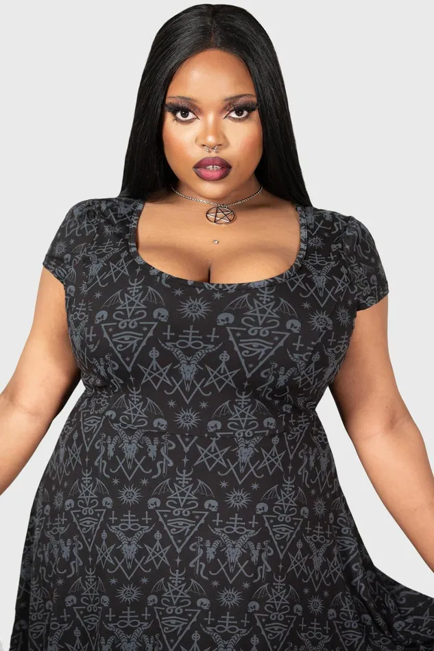 Killstar Maiden039s Spirit Skater Dress Women Mini