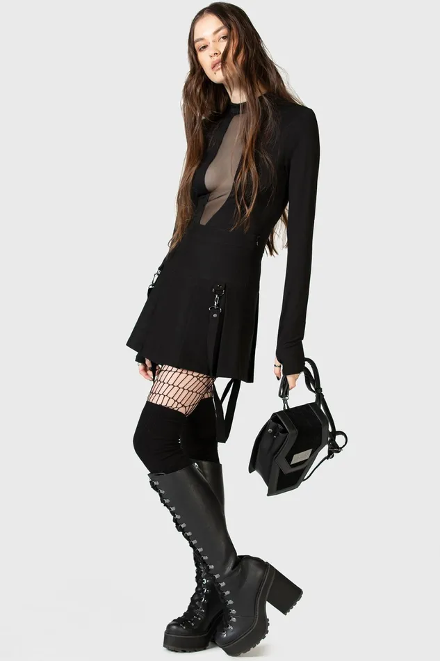 Killstar Merely A Madness Mini Skirt Women Mini Skirts