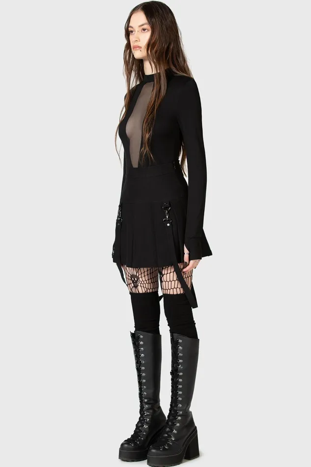 Killstar Merely A Madness Mini Skirt Women Mini Skirts