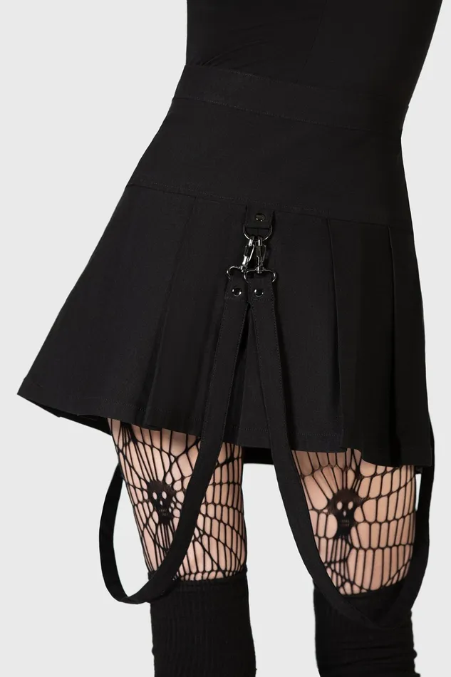 Killstar Merely A Madness Mini Skirt Women Mini Skirts