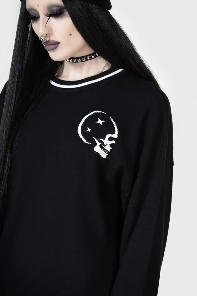 Killstar Midnight Games Sweater Women Sweaters