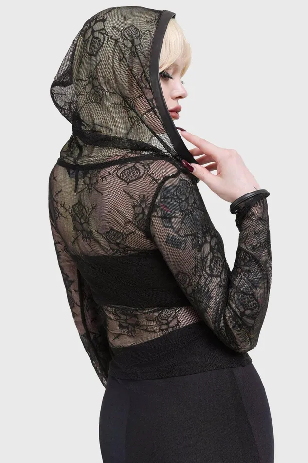 Killstar Miss Guidance Top Women Long Sleeves