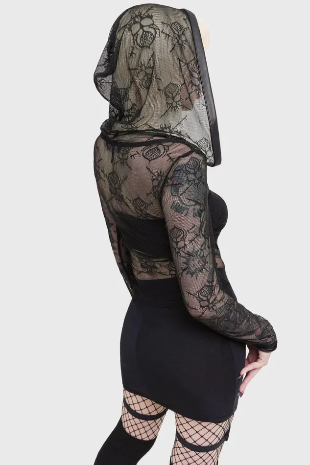Killstar Miss Guidance Top Women Long Sleeves
