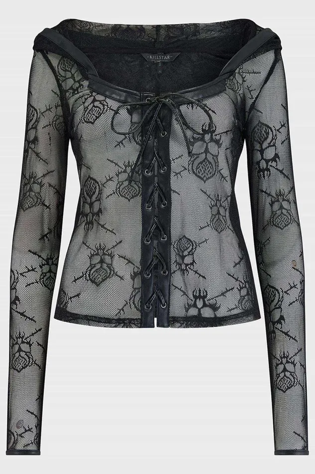 Killstar Miss Guidance Top Women Long Sleeves