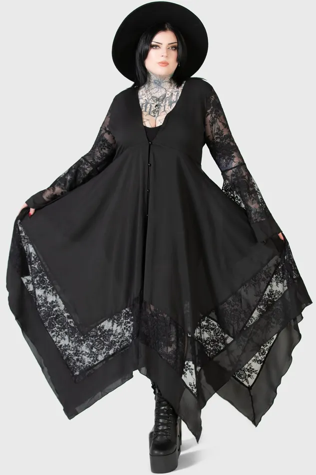 Killstar Misty Night Maxi Dress Women Maxi
