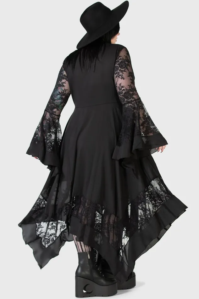Killstar Misty Night Maxi Dress Women Maxi
