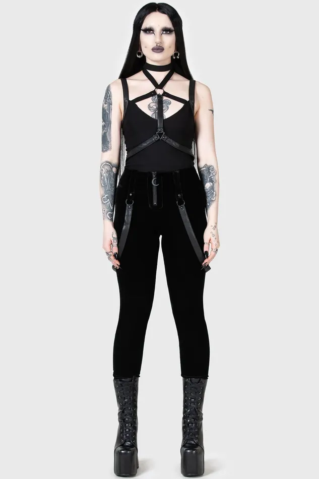Killstar Moon City Trousers Women Trousers and Jeans