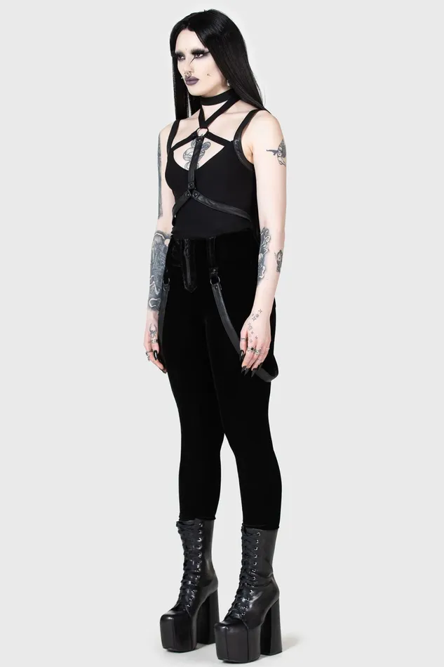 Killstar Moon City Trousers Women Trousers and Jeans