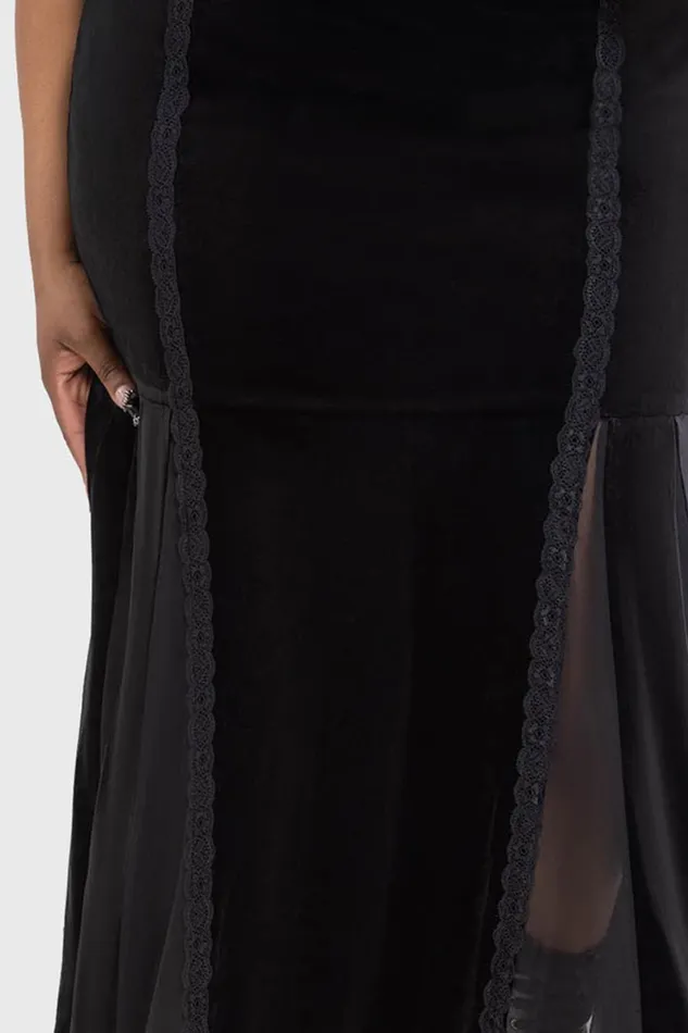 Killstar Morose Skirt Women Maxi Skirts