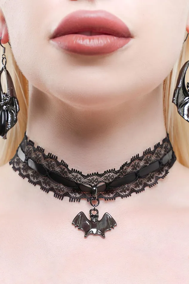 Killstar Mourning Maiden Choker Women Chokers