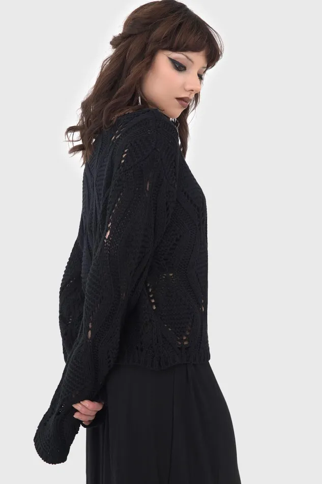 Killstar Nebula Riot Sweater Women Sweaters