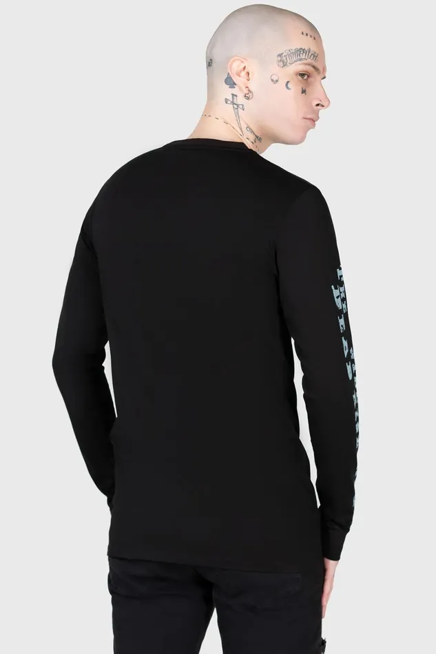 Killstar Necromancer Long Sleeve Top Women Long Sleeves