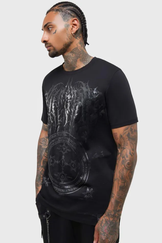 Killstar Neither Nights TShirt Men TShirts and Vests