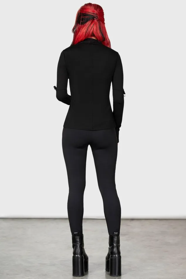 Killstar Neo Noir Leggings Women Leggings