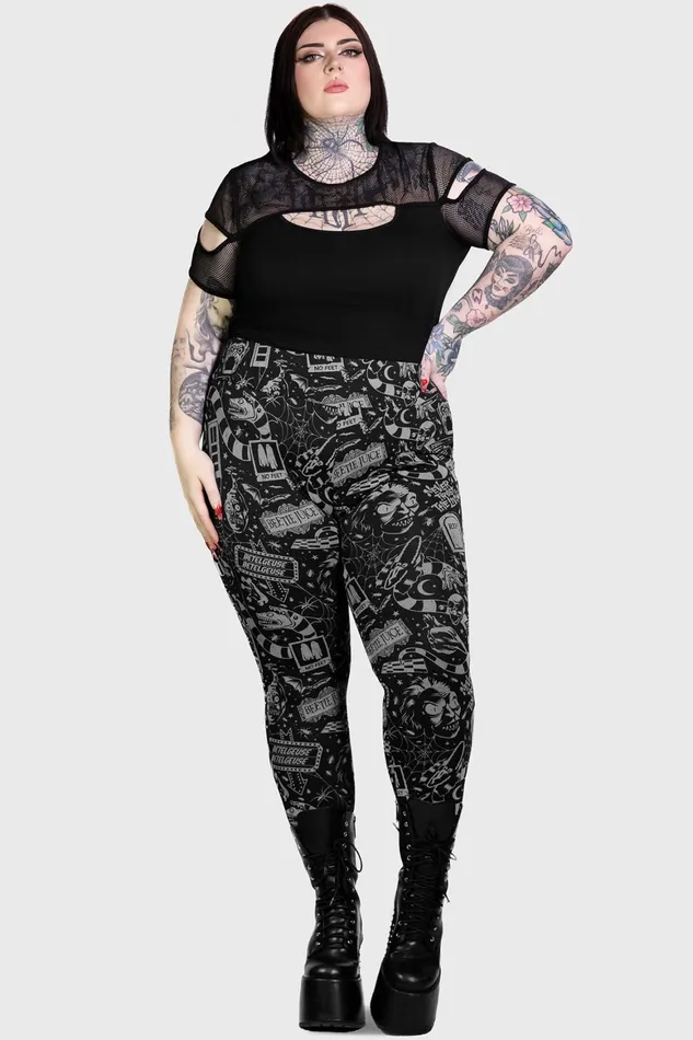 Killstar Never Trust The Living Leggings Women Leggings