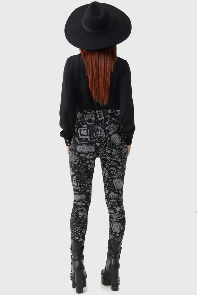 Killstar Never Trust The Living Leggings Women Leggings
