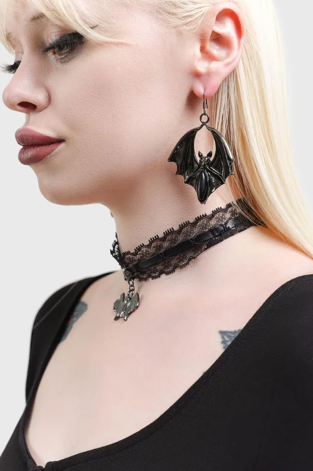 Killstar Night Embrace Earrings Women Earrings