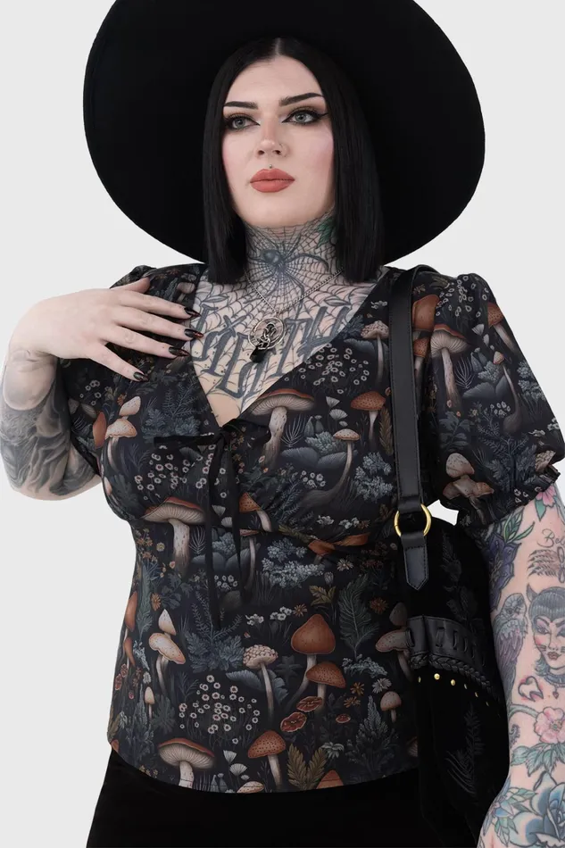 Killstar Night Forager Top Women TShirts and Vests