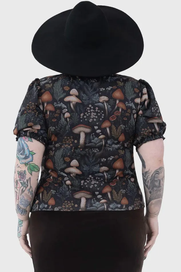 Killstar Night Forager Top Women TShirts and Vests