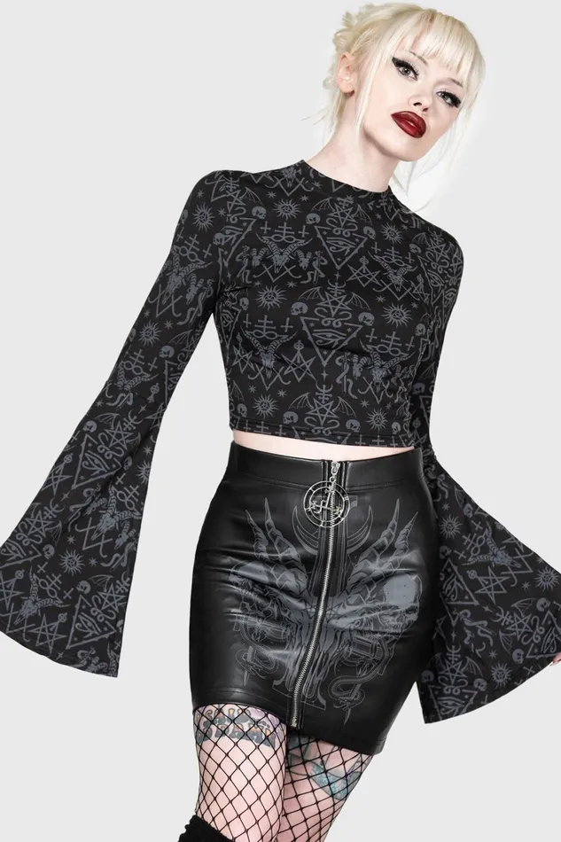 Killstar Nightmagick Top Women Long Sleeves