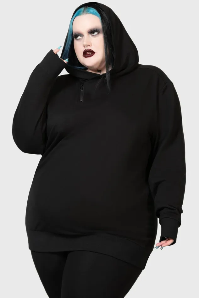 Killstar Nighttime Demise Hoodie Women Hoodies