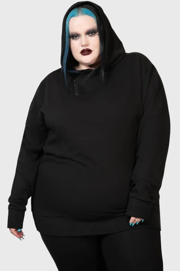 Killstar Nighttime Demise Hoodie Women Hoodies