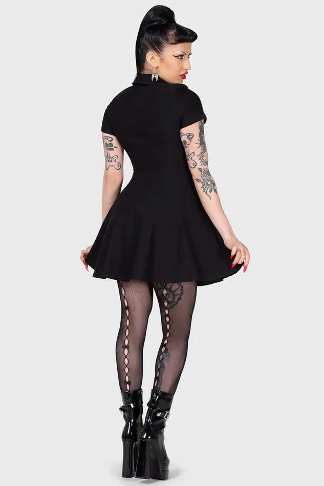 Killstar No Where039s Ville Skater Dress Women Mini