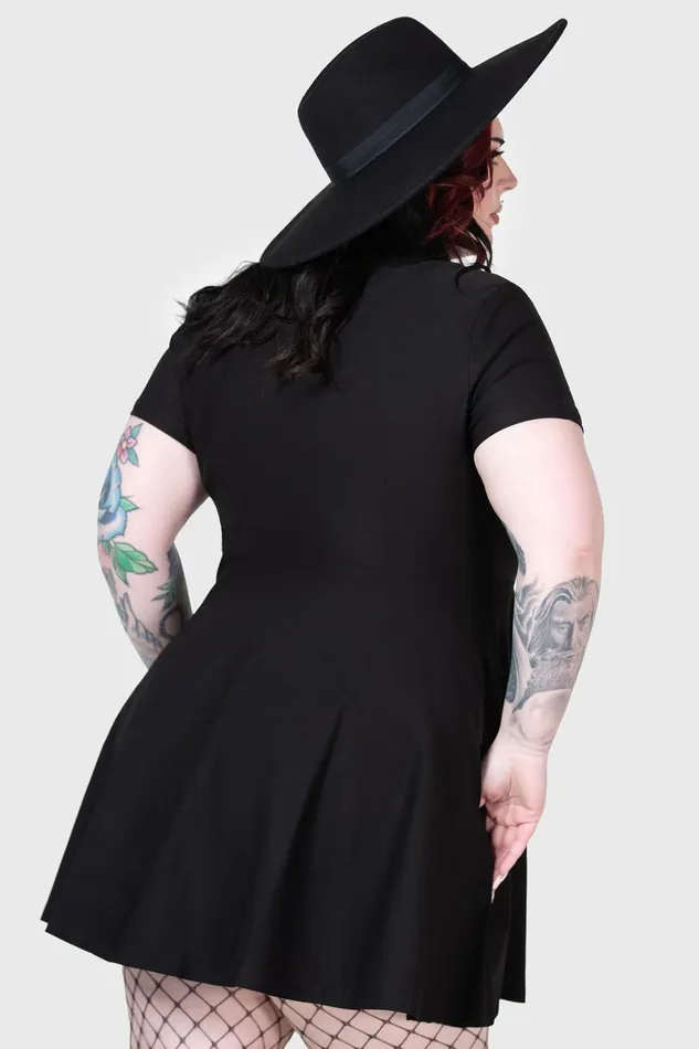 Killstar No Where039s Ville Skater Dress Women Mini