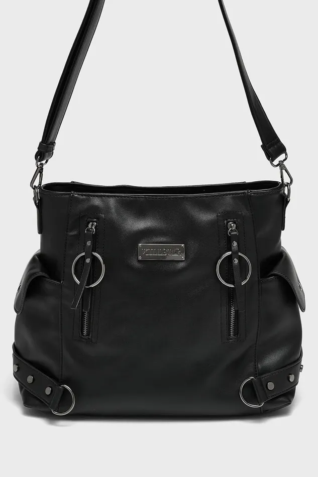 Killstar Noctis Winged Bucket Bag Women Handbags