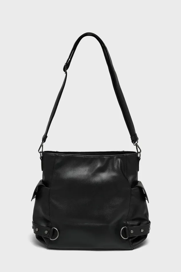 Killstar Noctis Winged Bucket Bag Women Handbags