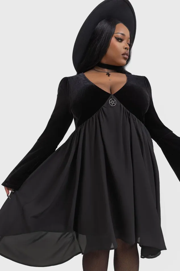 Killstar Nyctogrim Dress Women Mini