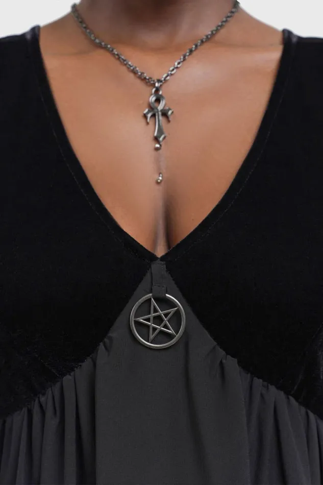 Killstar Nyctogrim Dress Women Mini