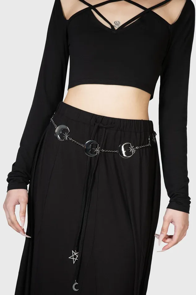 Killstar Oblivion039s Muse Chain Belt Women Harnesses and Belts