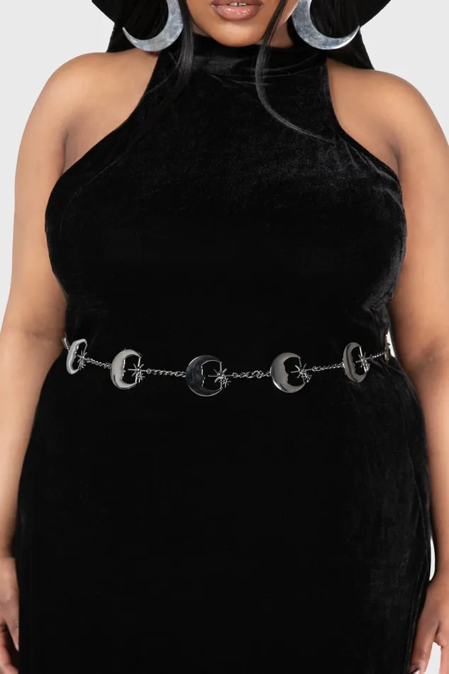 Killstar Oblivion039s Muse Chain Belt Women Harnesses and Belts