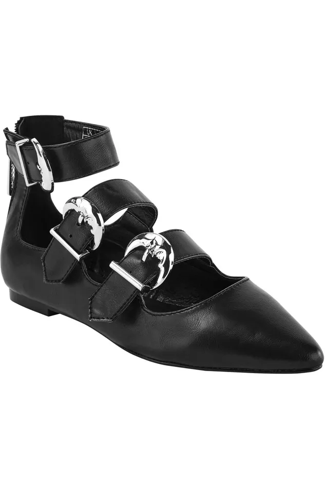 Killstar Oracle Flats Women Flats and Trainers
