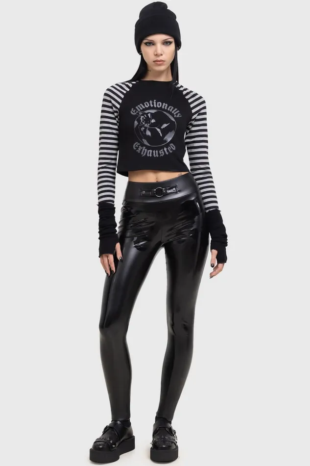 Killstar Ossuary Leggings Women Leggings