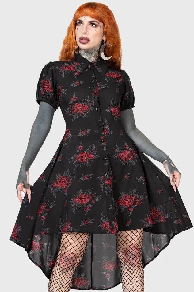 Killstar Pandora039s Revenge Dress Women Midi
