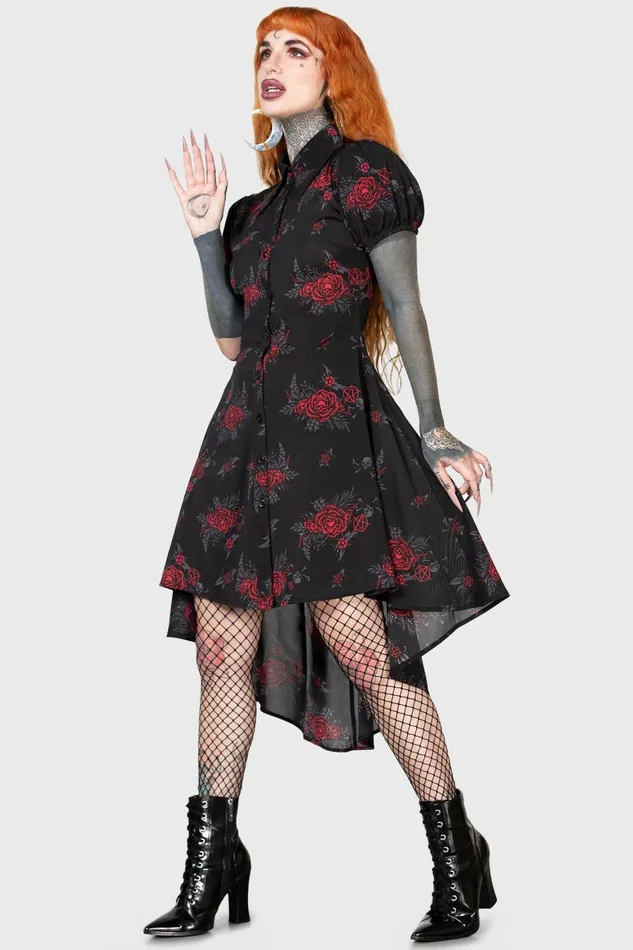 Killstar Pandora039s Revenge Dress Women Midi