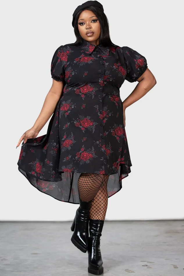Killstar Pandora039s Revenge Dress Women Midi