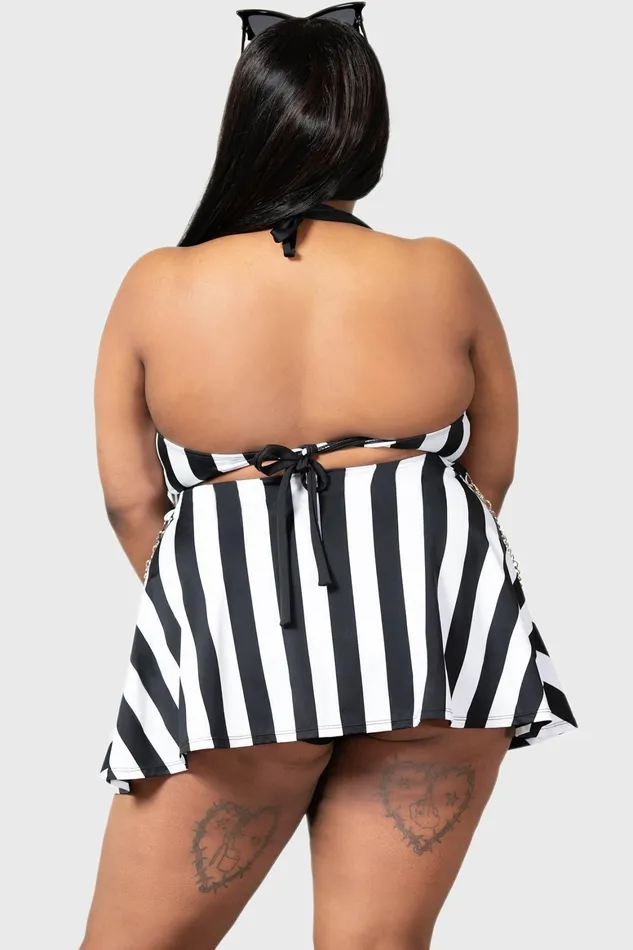 Killstar Pantha039s Prowl Swim Skirt Women Swim