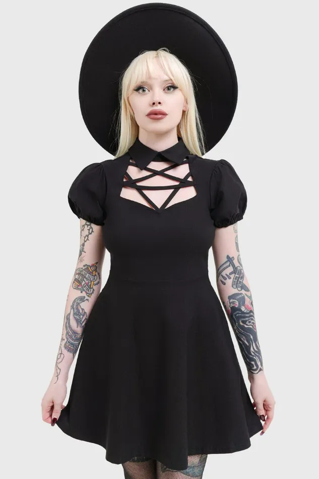 Killstar Pentaphase Dress Women Mini