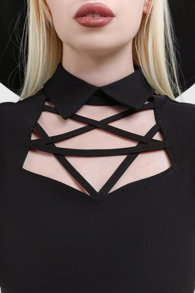 Killstar Pentaphase Dress Women Mini