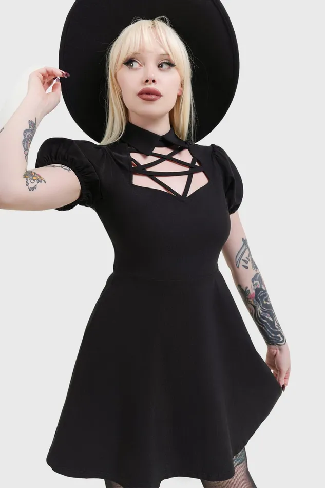 Killstar Pentaphase Dress Women Mini
